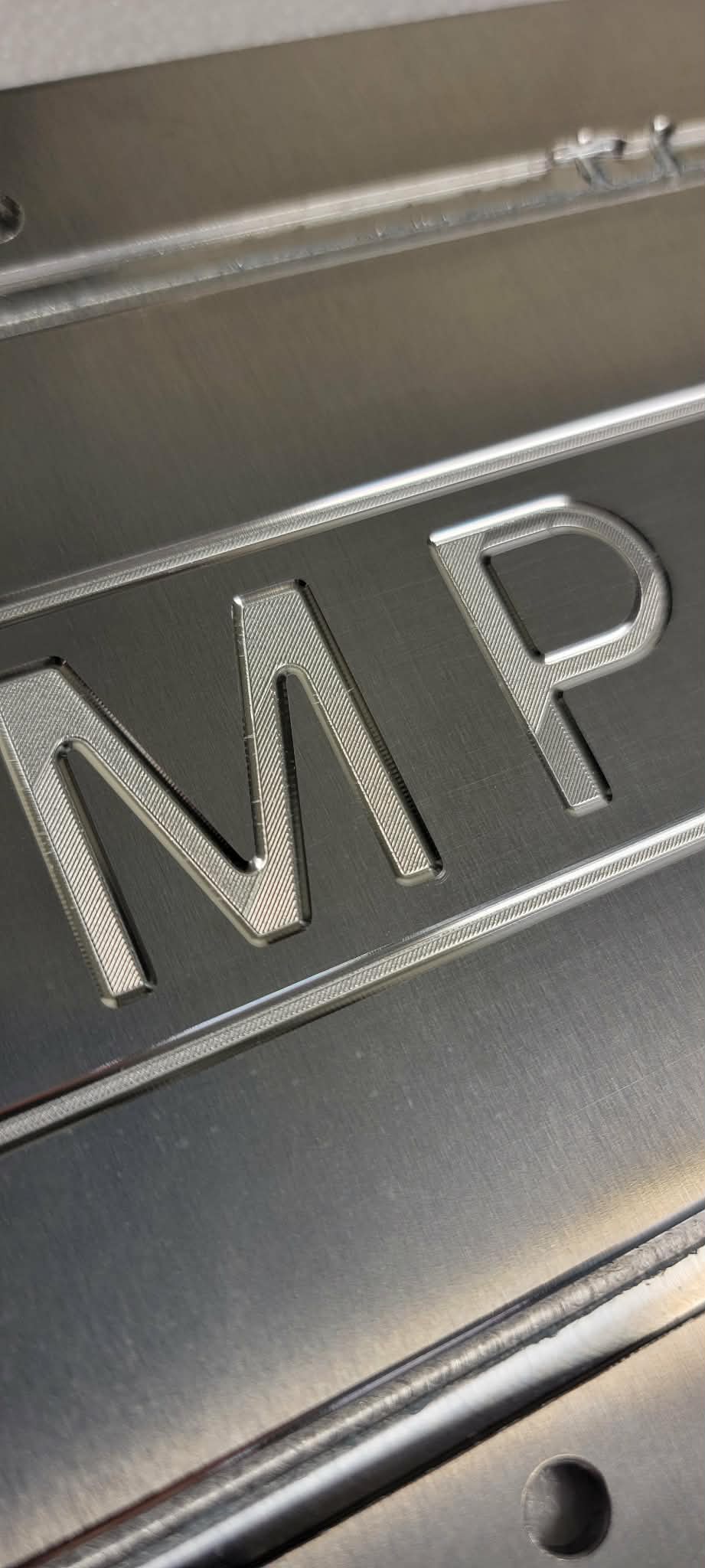 E39 M5 Engine Plaque Aluminum