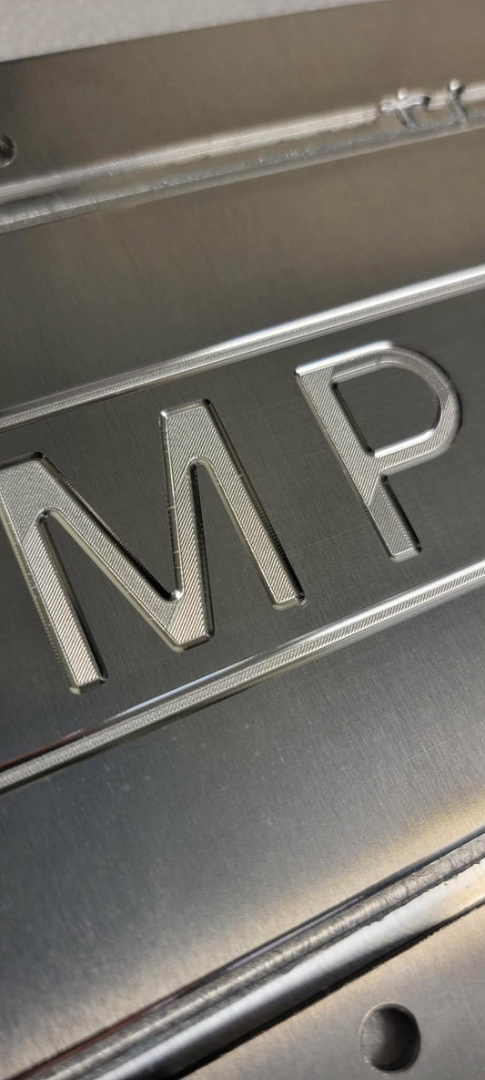 E39 M5 Engine Plaque Aluminum
